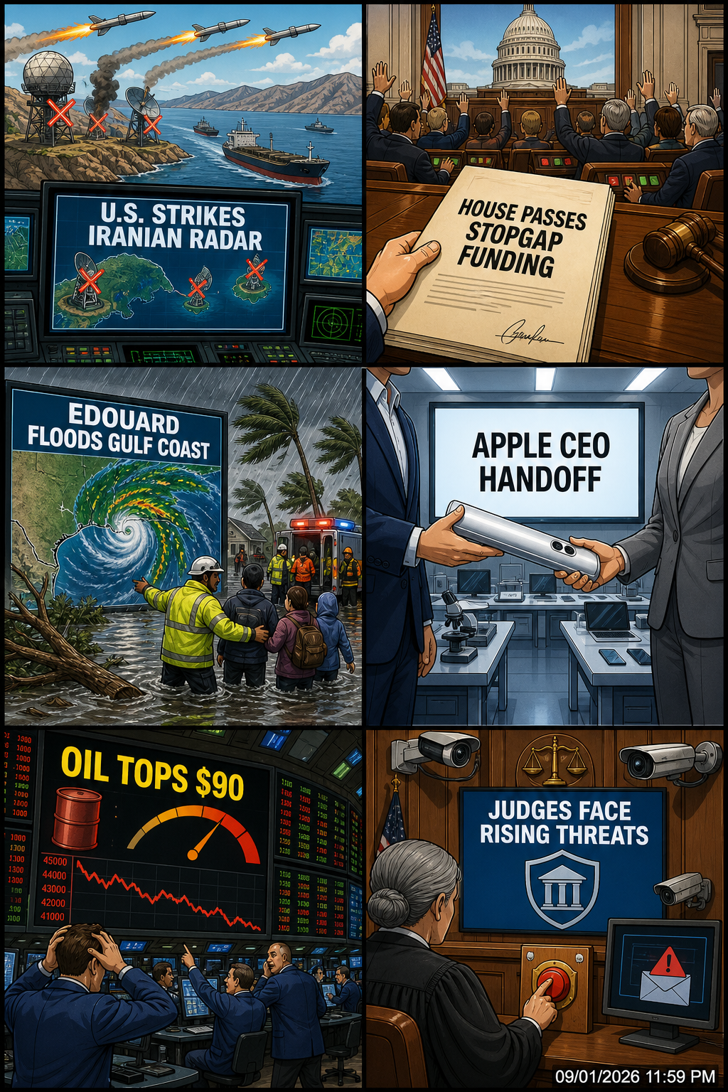 Daily News Collage 9 1 26
