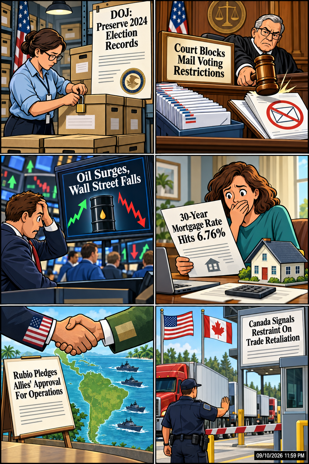 Daily News Collage 9 10 26