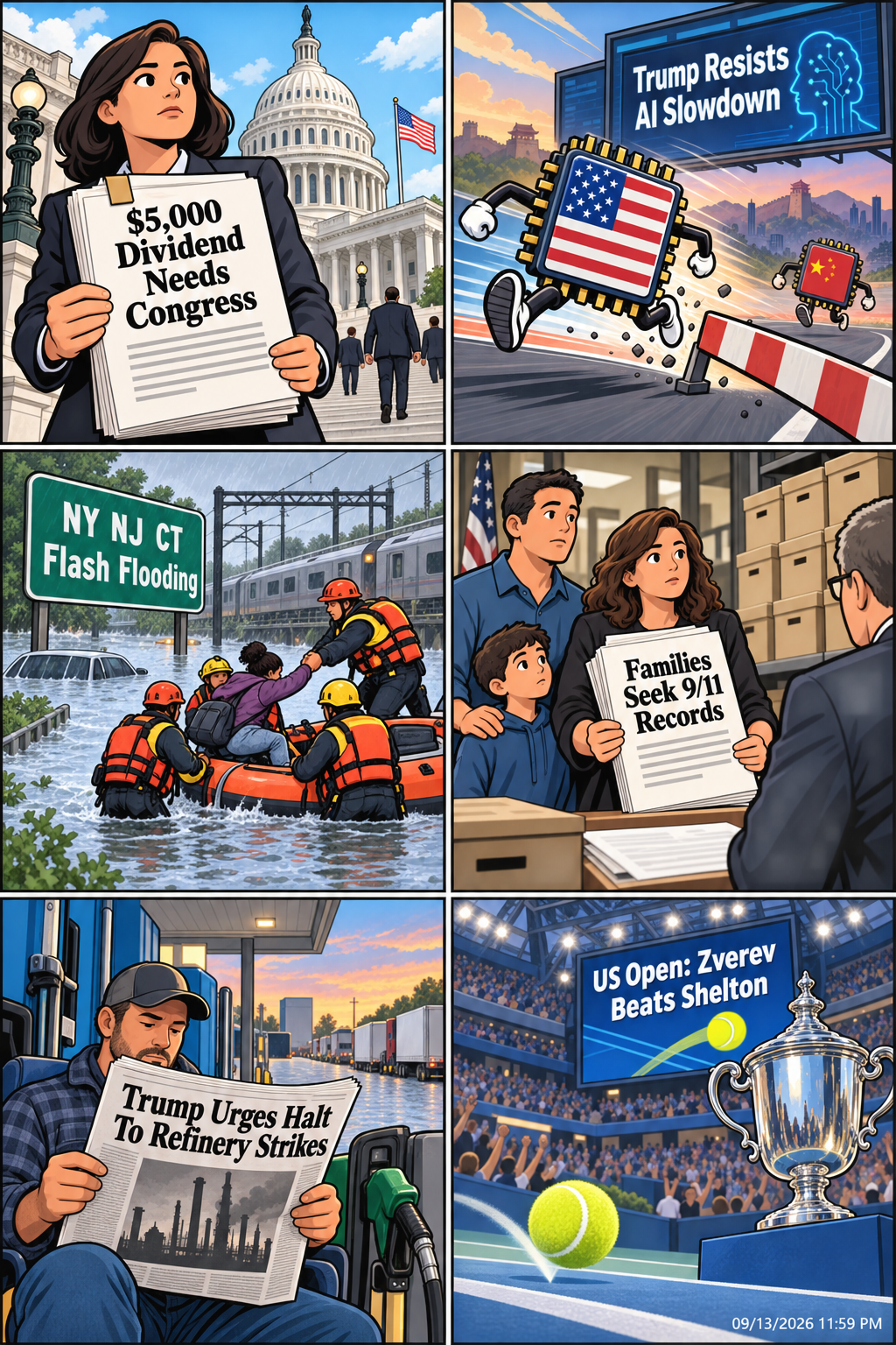 Daily News Collage 9 13 26