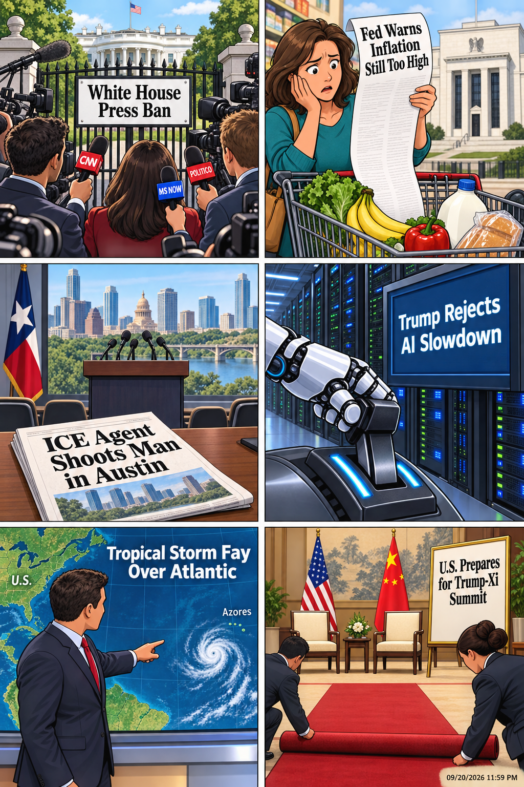 Daily News Collage 9 20 26