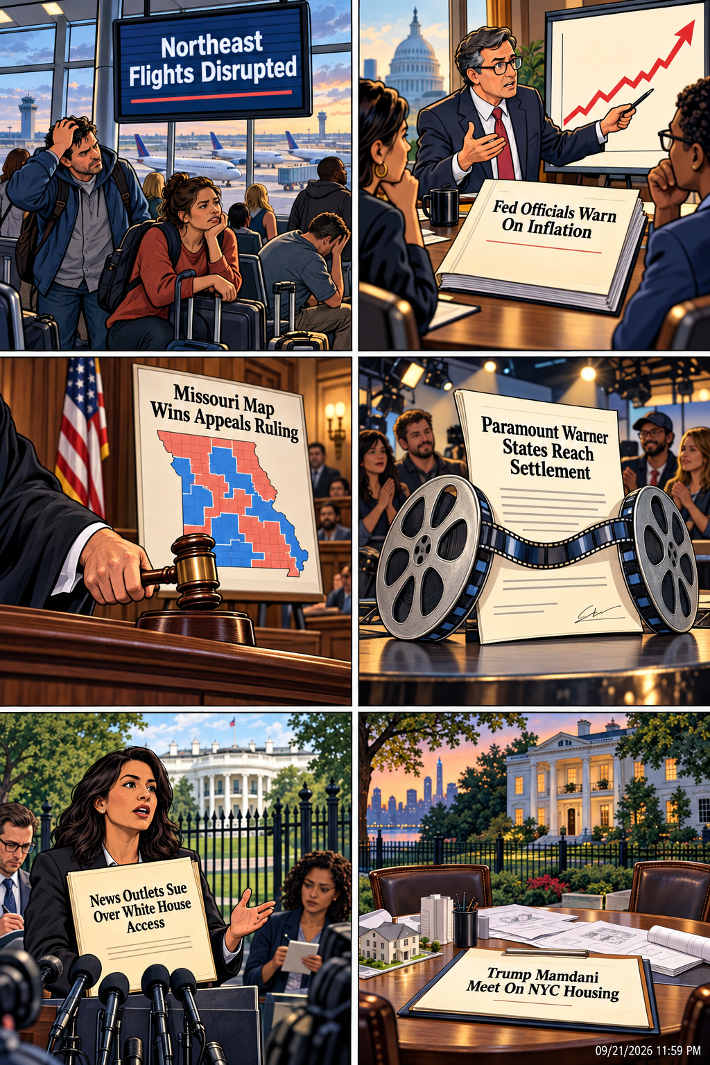 Daily News Collage 9 21 26