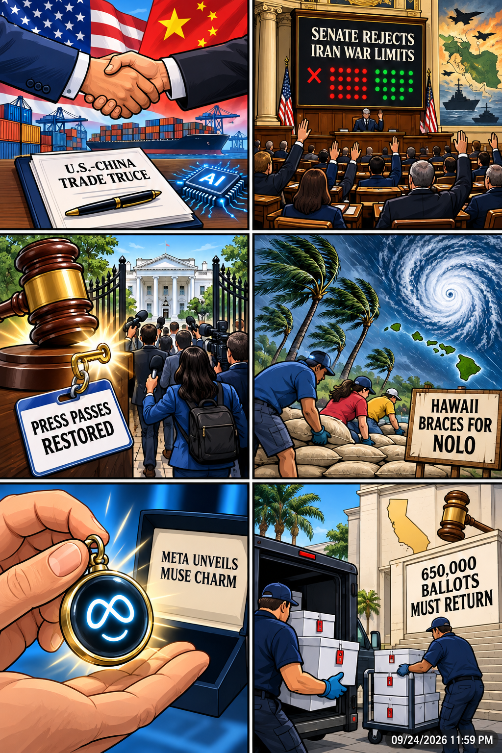 Daily News Collage 9 24 26