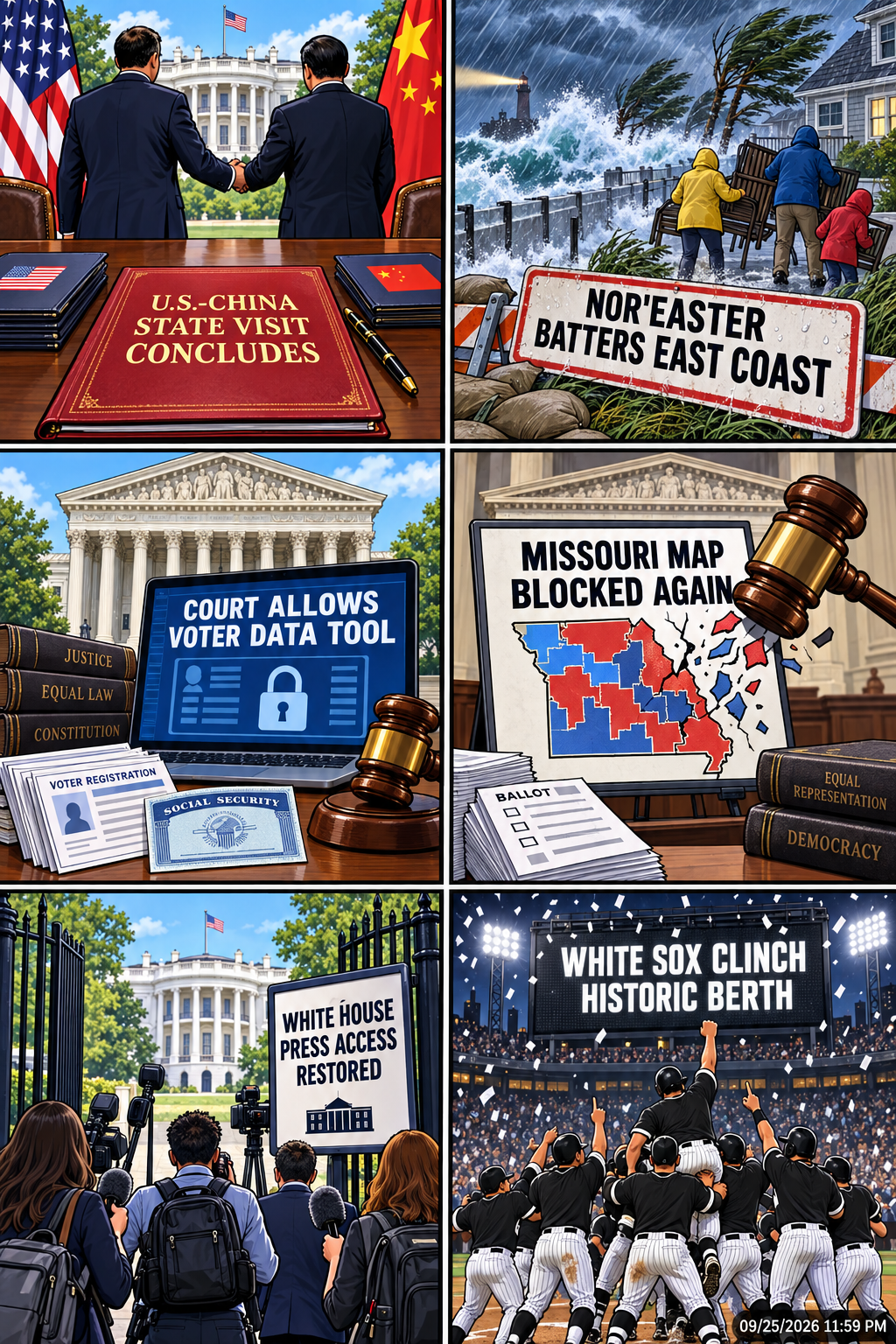 Daily News Collage 9 25 26