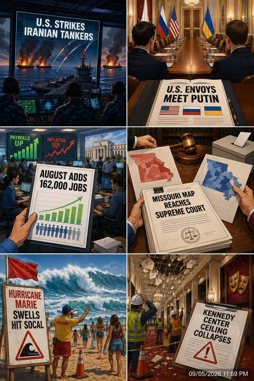Daily News Collage 9 5 26