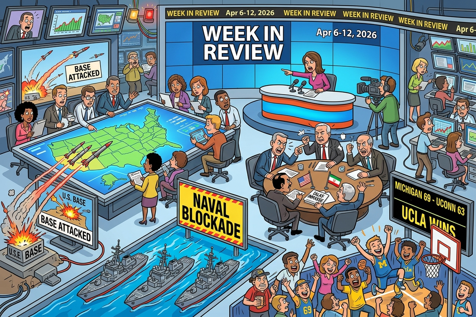 Weekly News Montage 2026 04 06 To 2026 04 12