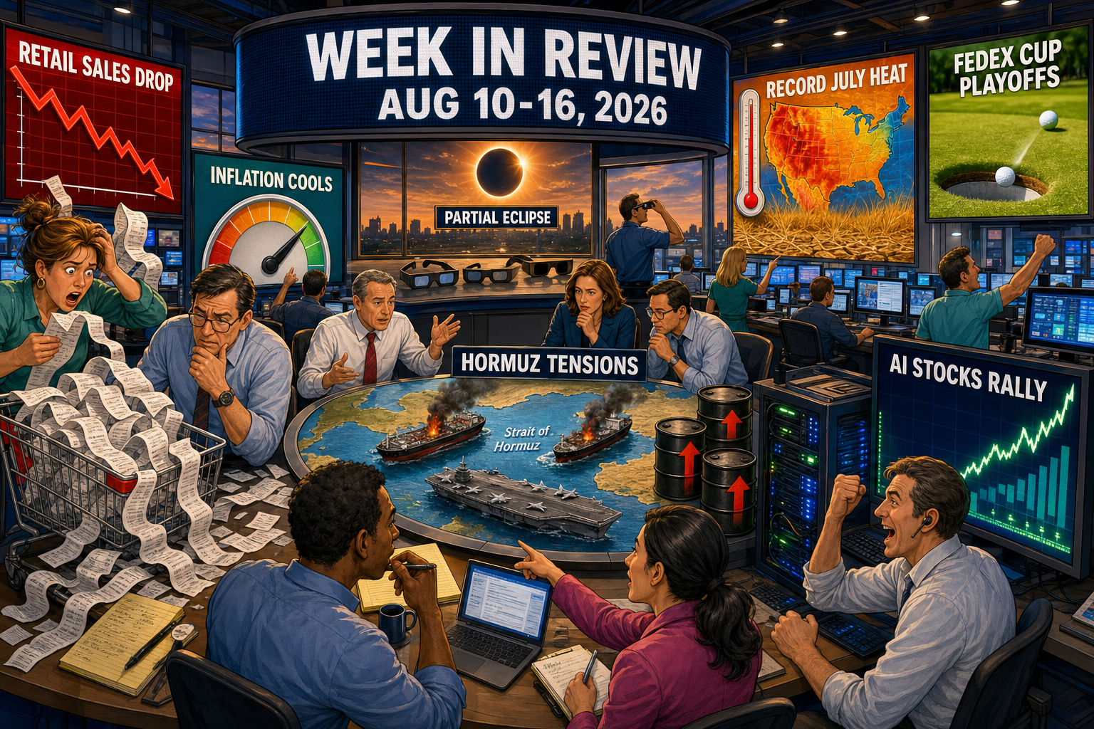 Weekly News Montage 2026 08 10 To 2026 08 16