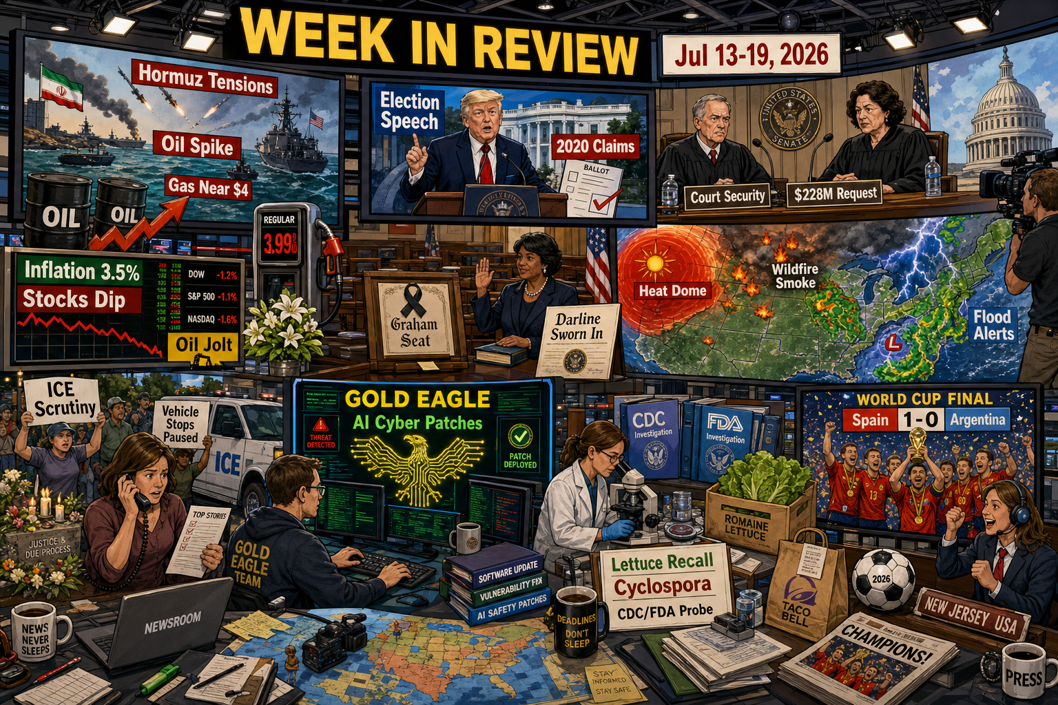Weekly News Montage 2026 07 13 To 2026 07 19
