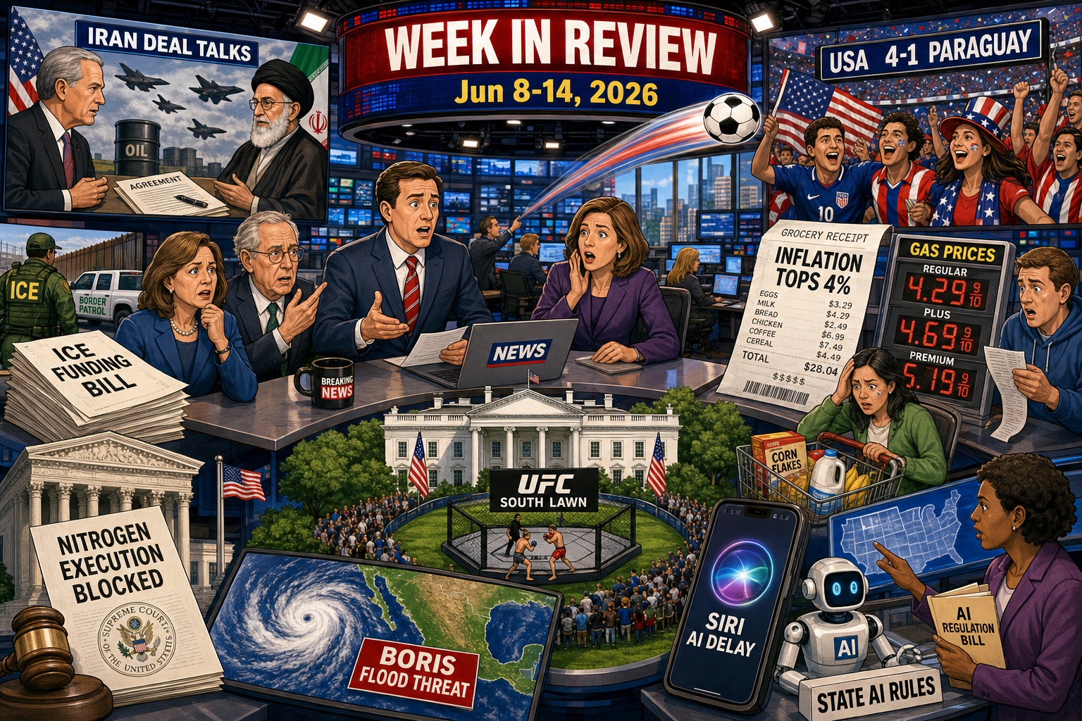 Weekly News Montage 2026 06 08 To 2026 06 14