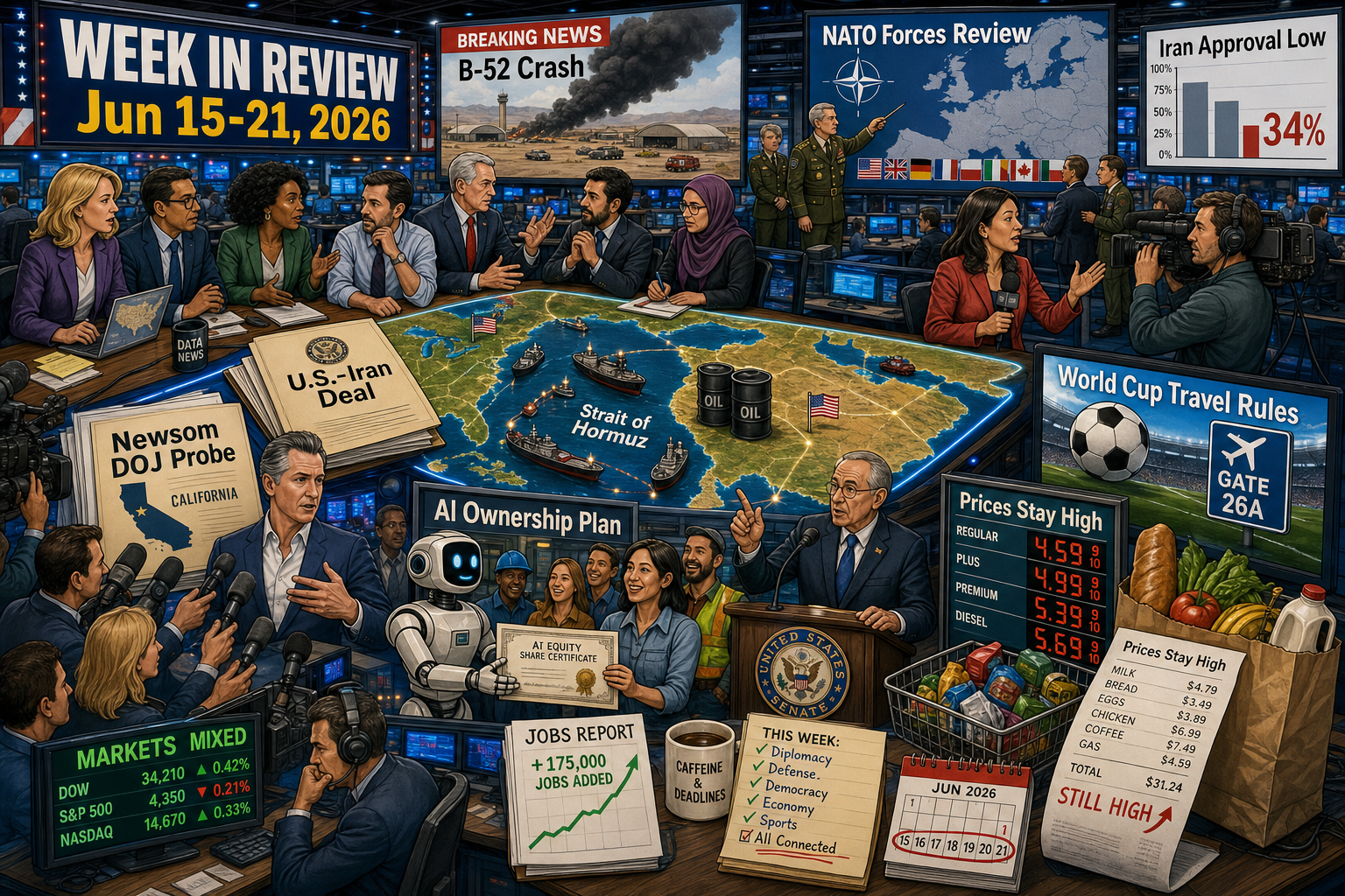 Weekly News Montage 2026 06 15 To 2026 06 21