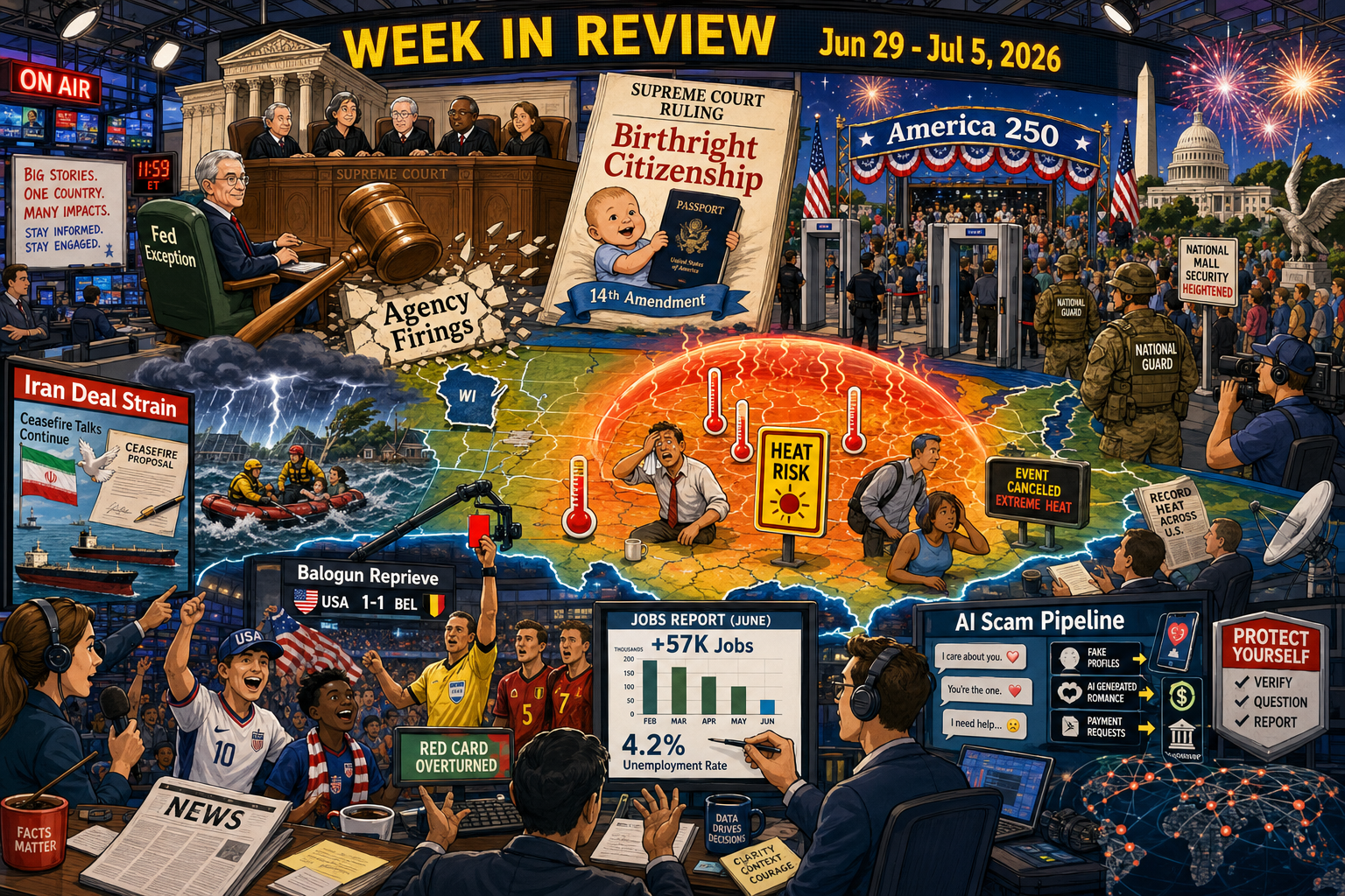 Weekly News Montage 2026 06 29 To 2026 07 05