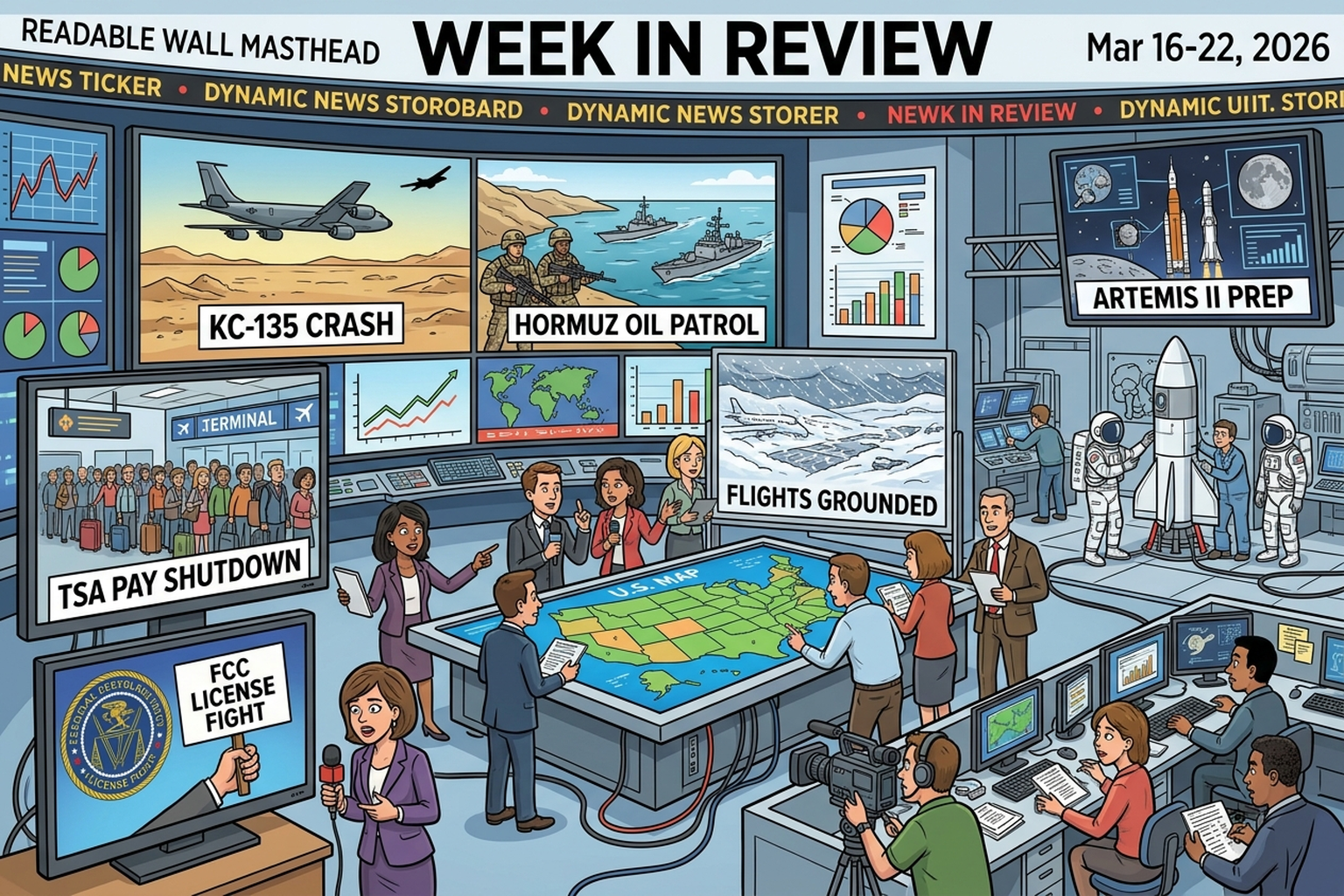 Weekly News Montage 2026 03 16 To 2026 03 22