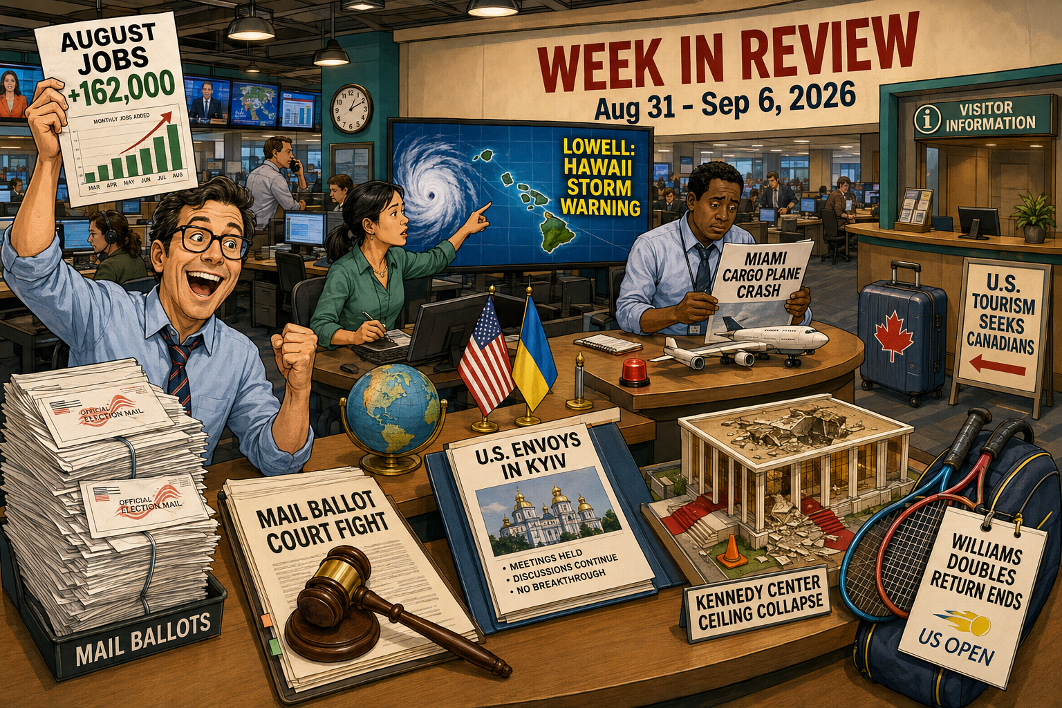 Weekly News Montage 2026 08 31 To 2026 09 06