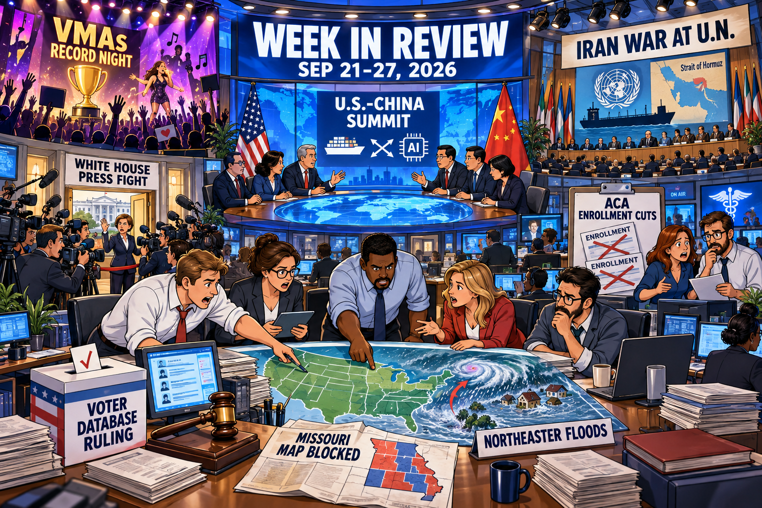 Weekly News Montage 2026 09 21 To 2026 09 27