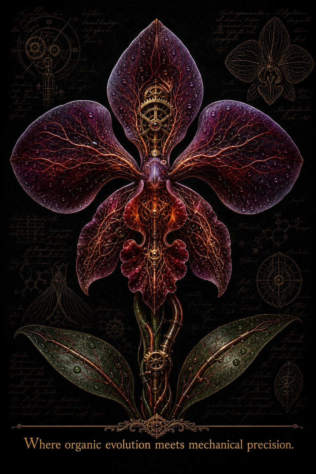 Chrono-Flora: The Clockwork Orchid