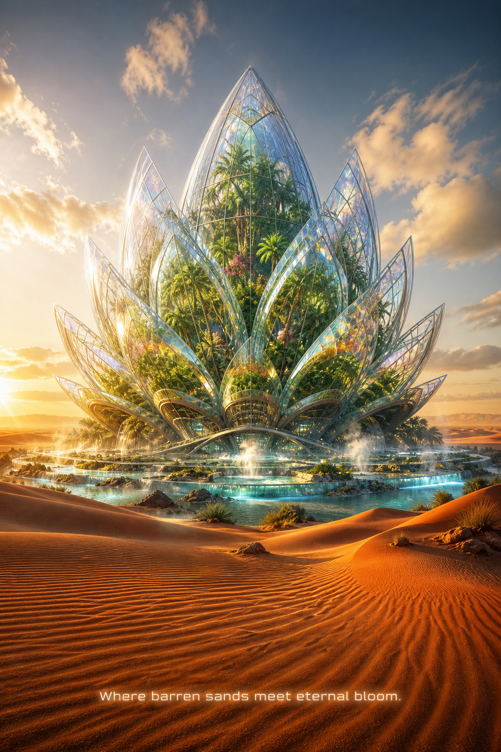 Mirage Oasis One: The Glass Bloom
