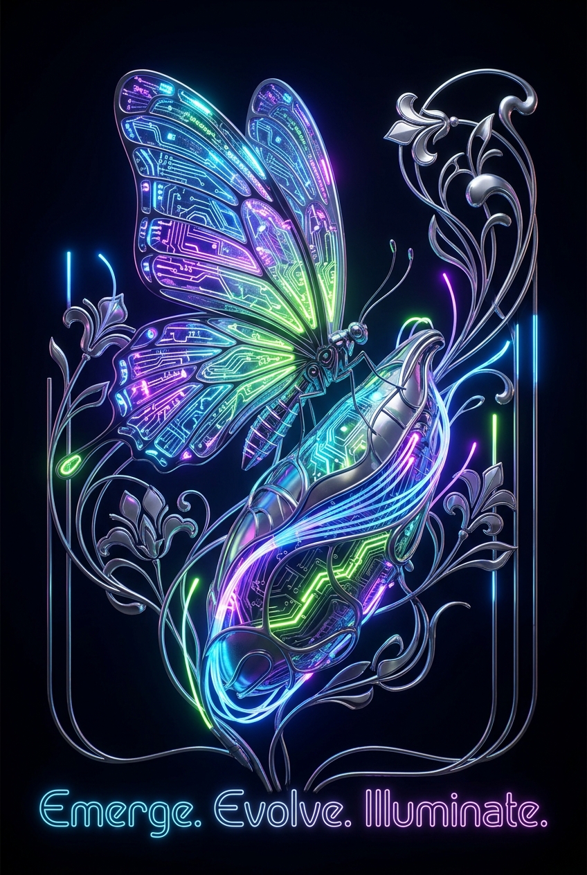 Chrysalis Bloom: Cyberpunk Nouveau