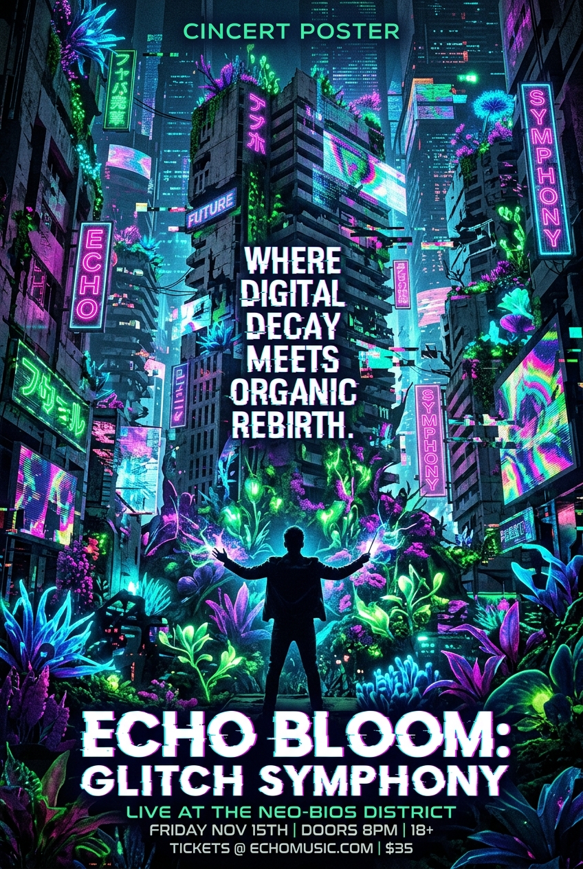 Echo Bloom: Glitch Symphony