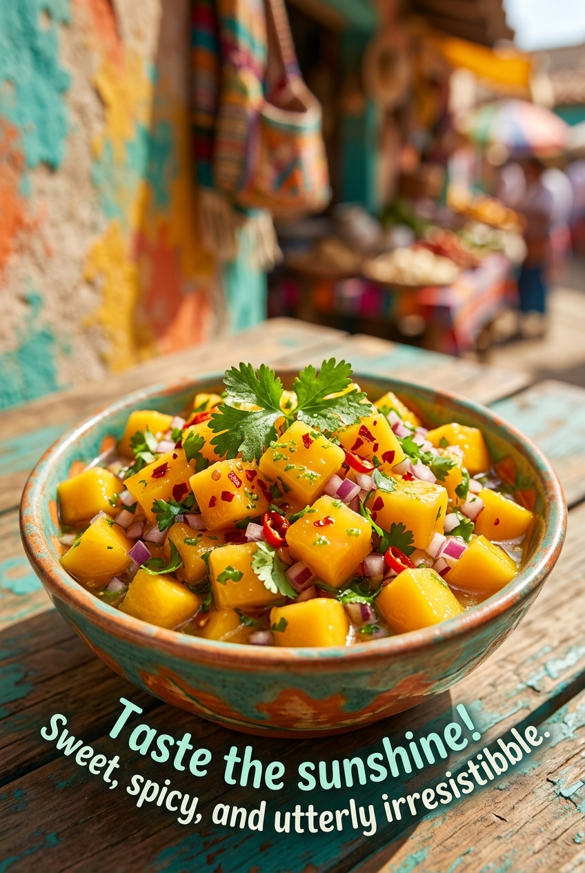 Spicy Mango Tango Salsa