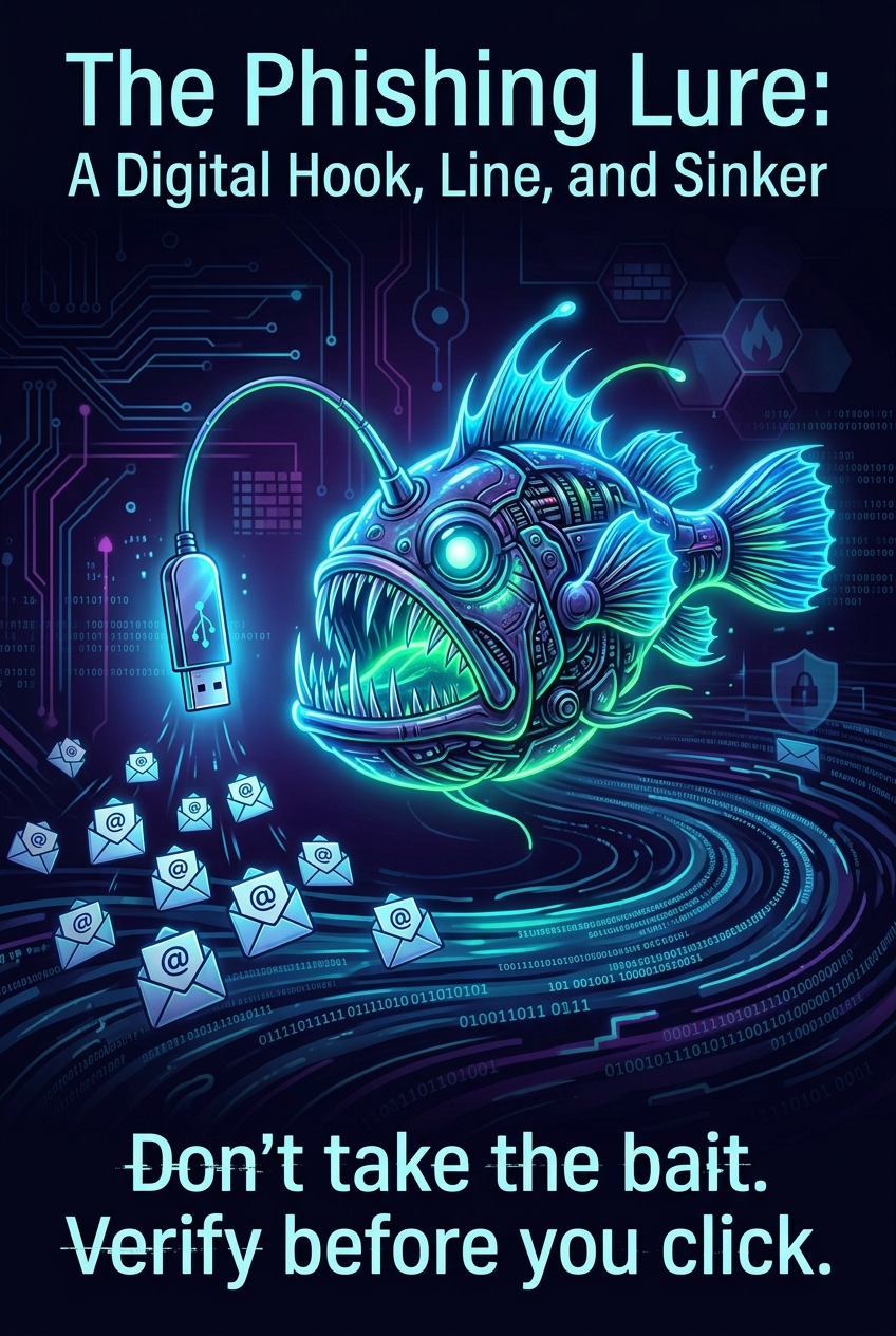 The Phishing Lure: A Digital Hook, Line, and Sinker