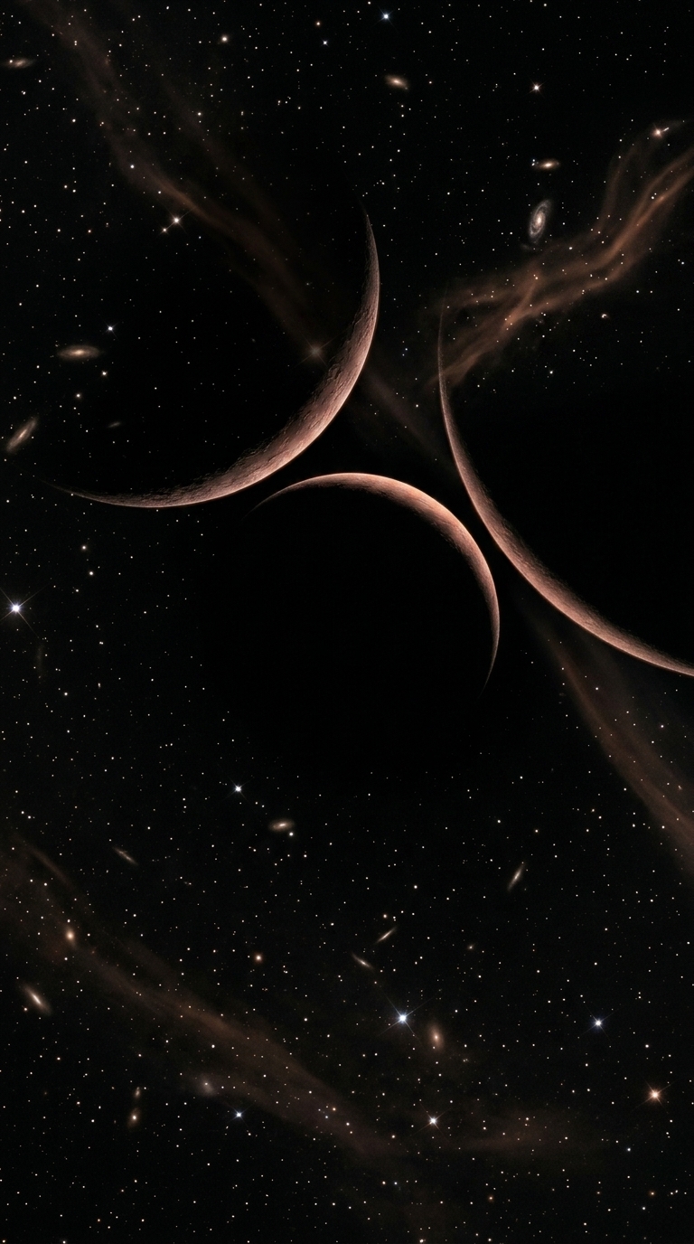 Deep Space Void — mobile wallpaper