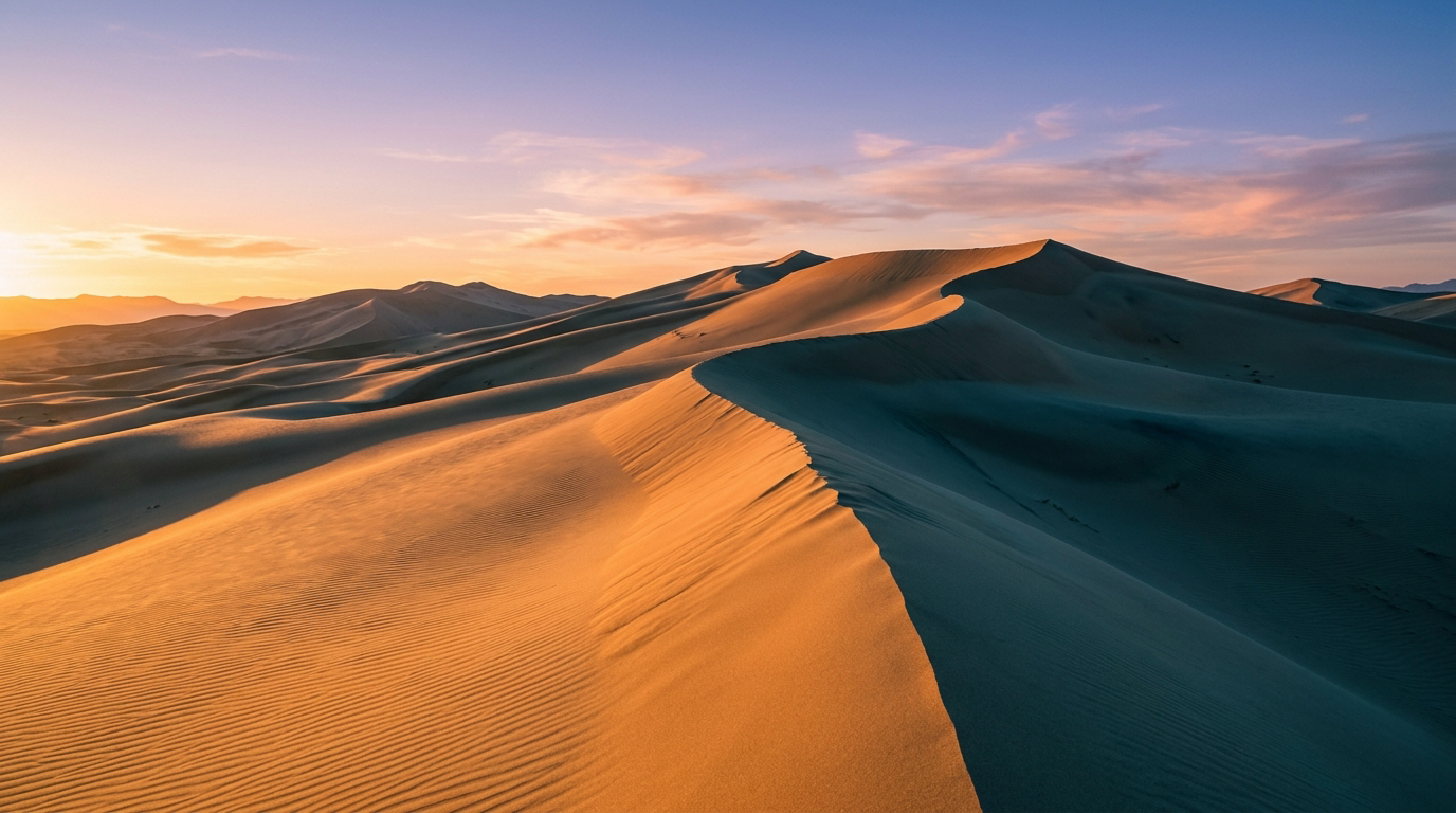 Golden Hour Desert