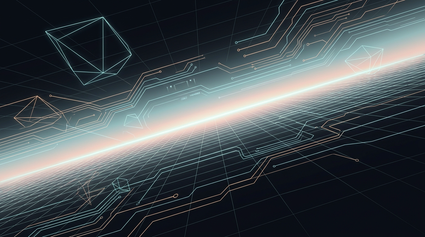 Neon Tech Grid