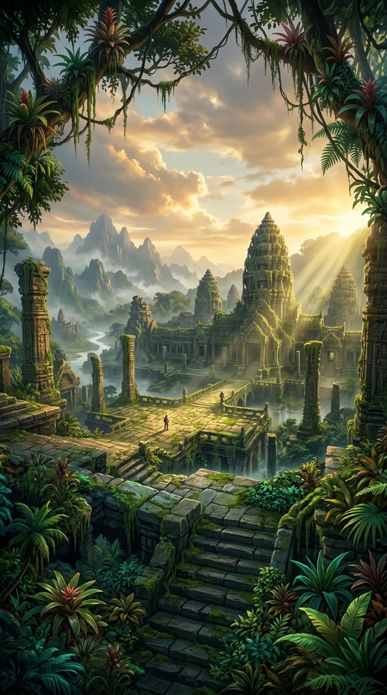Ancient Ruins — mobile wallpaper