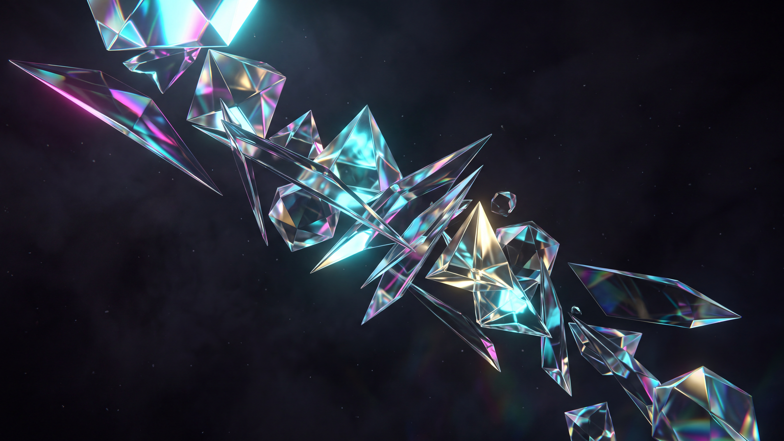 Abstract Crystal Tech