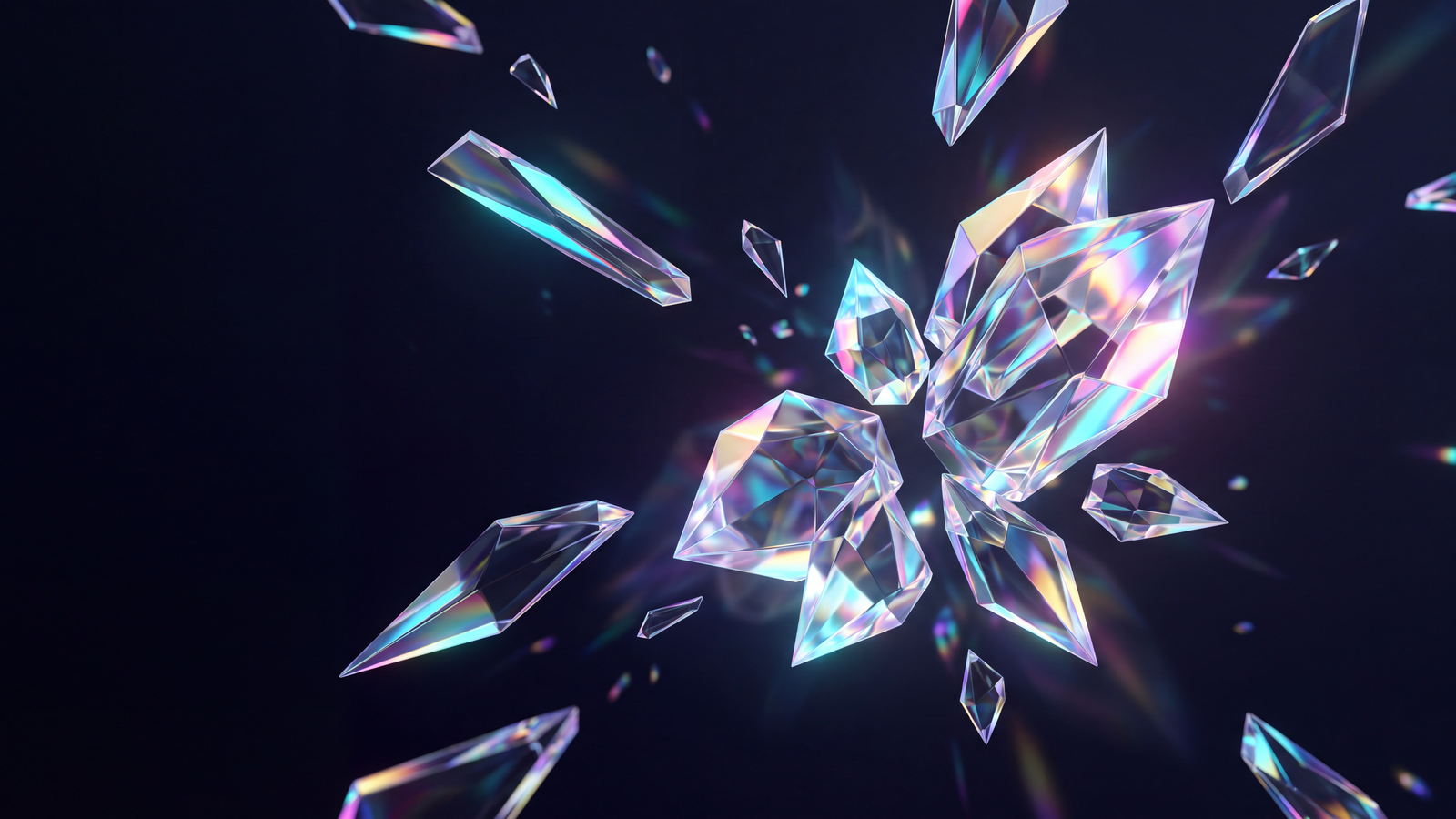 Abstract Crystal Tech