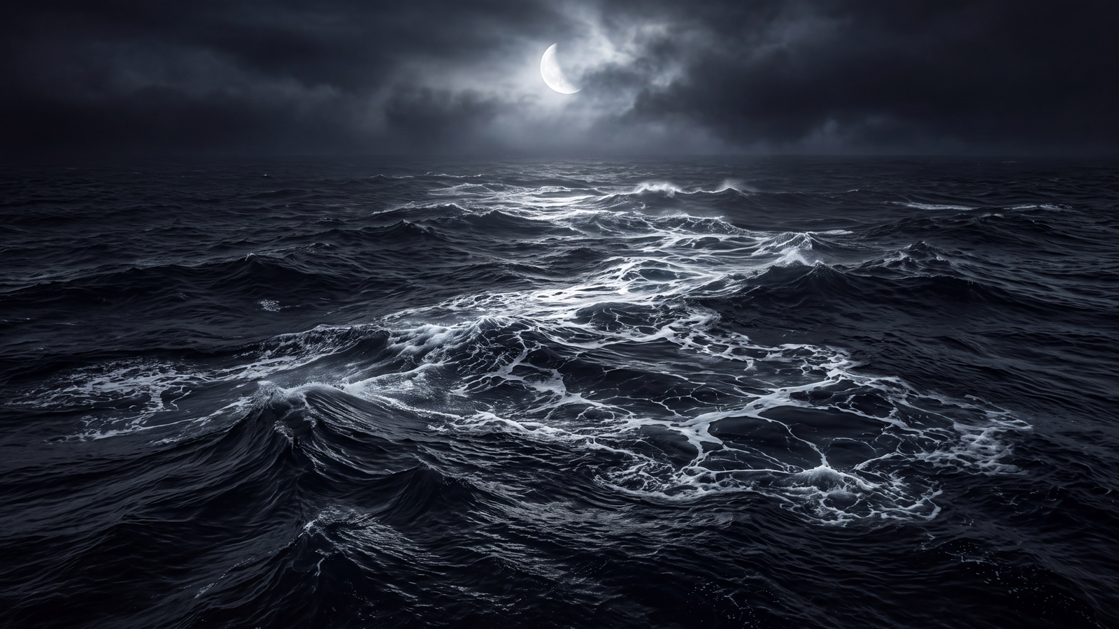 Dark Ocean Waves