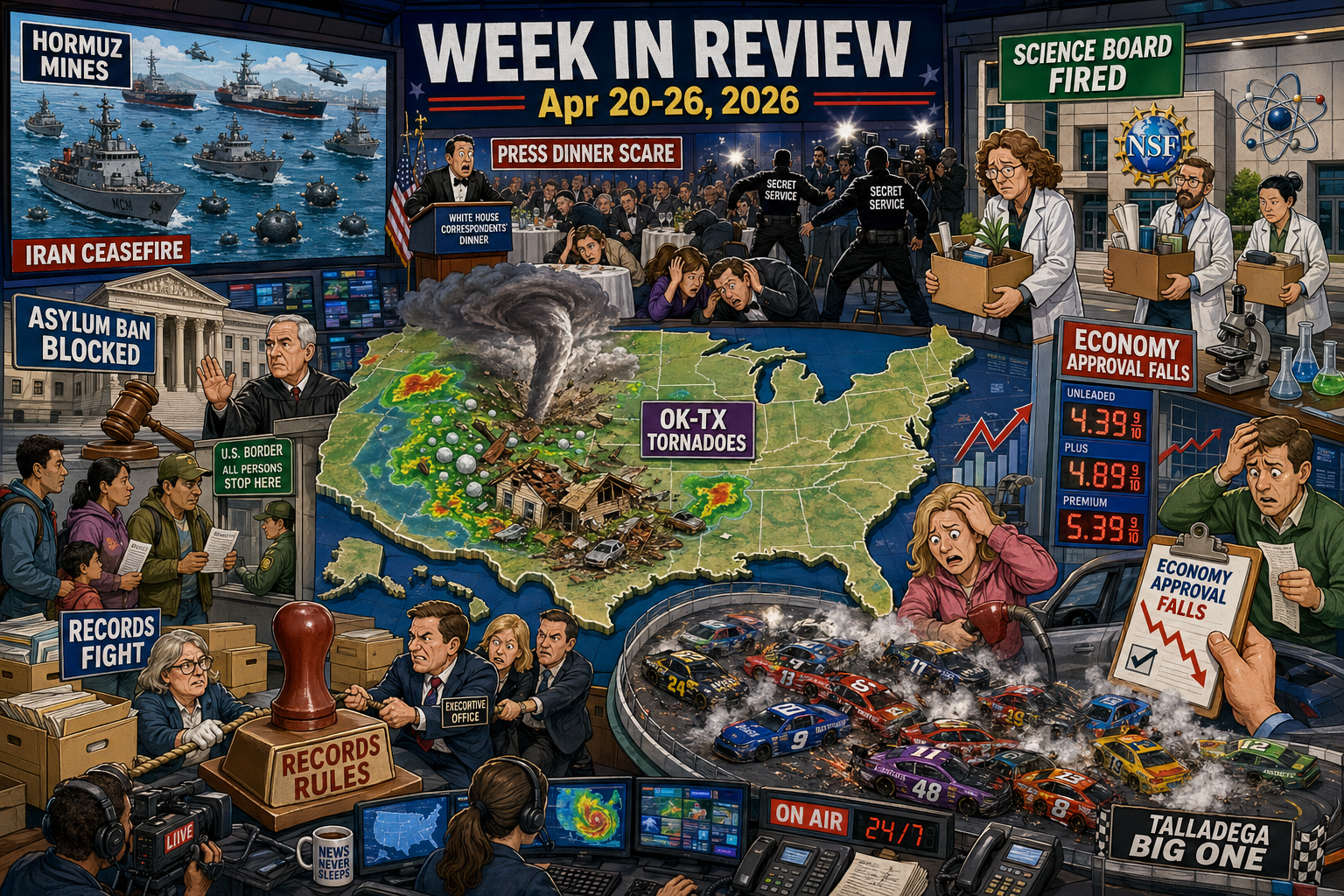 Weekly News Montage 2026 04 20 To 2026 04 26