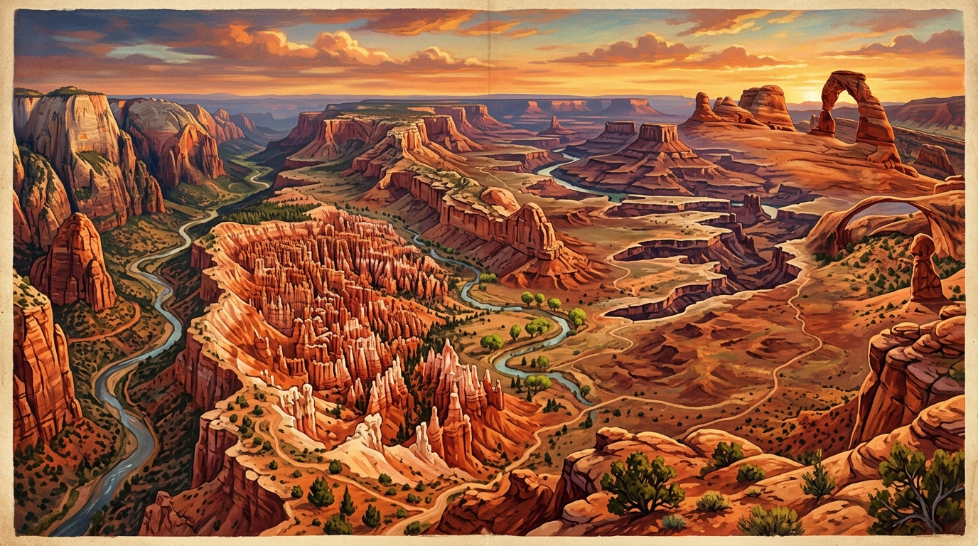 Utah's Mighty 5 — National Parks Road Trip
