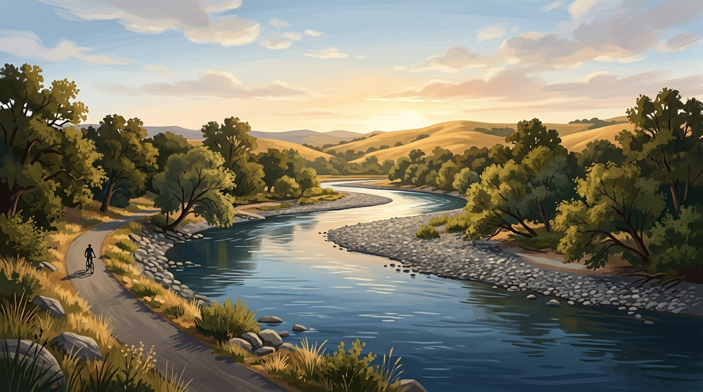 American River Parkway — Folsom Lake to the Confluence