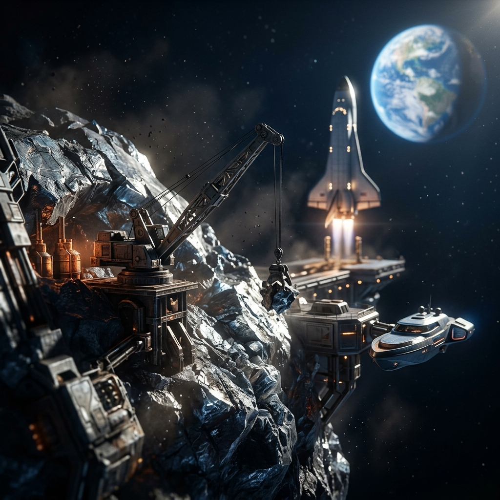 Asteroid Mining And Elite Escape Plans